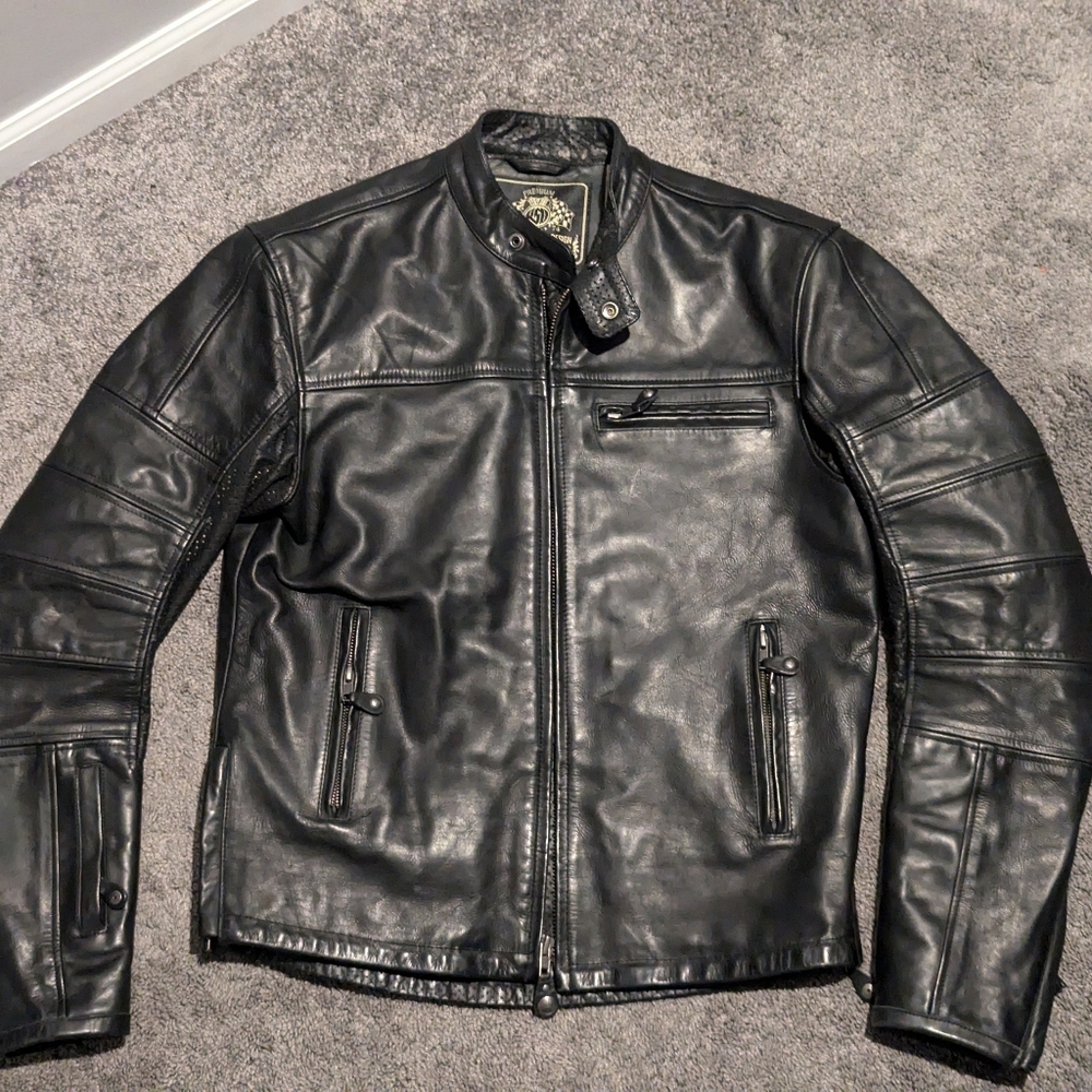Roland Sands Design Ronin Leather Cafe Racer Jacket